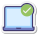 Computer portatile controllato icon