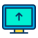 Monitor Upload icon