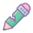 Crayon cassé icon