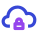 Cloud lock icon