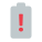 bateria de aviso icon