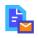 Documento por correo electrónico icon