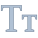 小文字 icon