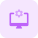 Desktop computer operating system setting and maintenance icon