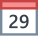 Calendario 29 icon