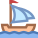 Mittelgroßes Segelschiff icon
