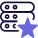 Star rated enterprise edition of server computers icon