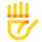 Ganze Hand icon