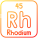 Rhodium icon