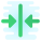 Fusionner verticalement icon