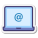 Laptop E-Mail icon