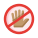 Do Not Touch icon