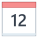 Calendar 12 icon