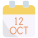 12 October icon