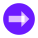 Circled Right icon