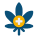 Feuille de cannabis icon