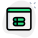 Online access of a server files on a web browser icon