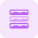 Layer of images in horizonal grid format icon