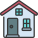 external-two-buildings-soft-fill-soft-fill-juicy-fish icon