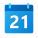 Kalender 21 icon