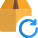 Returning of an item which was not delivered icon