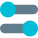 Setting toggle switchs for turing off and on devices icon