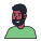externe-Barbe-Homme-Avatar-avatar-(ligne pleine)-avatar-andi-nur-abdillah icon