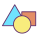 Shapes icon