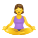 Woman In Lotus Position icon