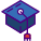 akademischer Hut icon