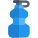 Water bottle with glucose to enhance energy levels icon