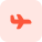 Aircraft standalone insurance coverage plan layout logotype icon