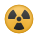 emoji radioativo icon