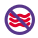 No swimming due to coronavirus pandemic situation icon