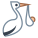 Stork With Bundle icon