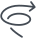 Спиральная стрелка icon