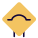 Bump ahead warning signal on road ahead icon