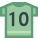 Camisa del jugador Filled icon