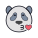 Beso panda icon