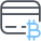Bankkarten-Bitcoin icon
