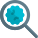 Search for the specific virus specimen isolated on a white background icon