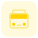 Radio device with a handle support isolated on a white background icon