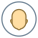 丸で囲まれたユーザーニュートラルスキンタイプ-3 icon