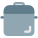 Large pot for with lid and handle icon