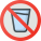 No Drink icon