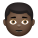 Boy Dark Skin Tone icon