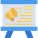 presentation board icon