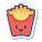 Patatine fritte kawaii icon
