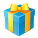 cadeau emballé icon