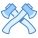 axes croisés icon